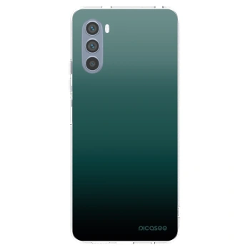 Picasee silikonski prozorni ovitek za Motorola Moto G62 - Verdant Fade