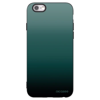 Picasee silikonski črni ovitek za Apple iPhone 6/6S - Verdant Fade
