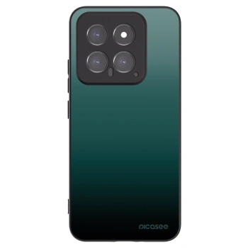 Picasee silikonski črni ovitek za Xiaomi 14 - Verdant Fade