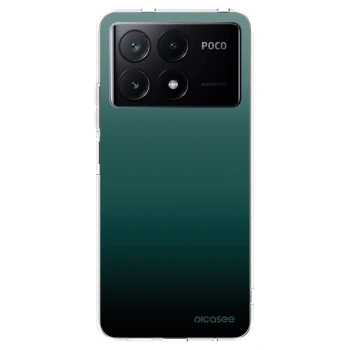 Picasee silikonski prozorni ovitek za Xiaomi Poco X6 Pro - Verdant Fade