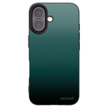 Picasee silikonski črni ovitek za Apple iPhone 16 - Verdant Fade