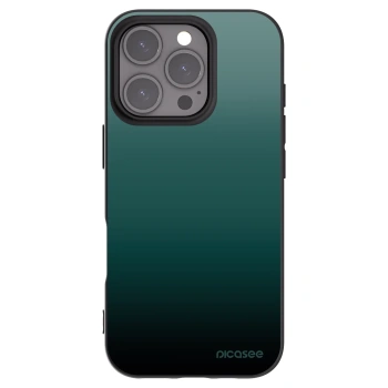 Picasee silikonski črni ovitek za Apple iPhone 16 Pro - Verdant Fade