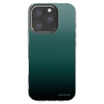 Picasee silikonski prozorni ovitek za Apple iPhone 16 Pro - Verdant Fade