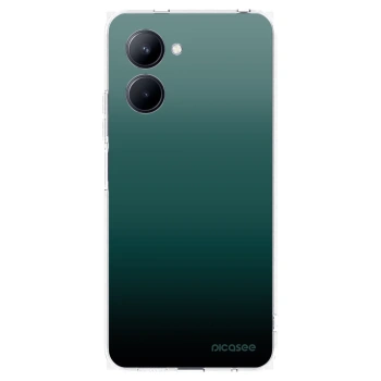 Picasee silikonski prozorni ovitek za Realme C33 (2023) - Verdant Fade