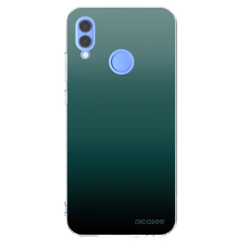 Picasee silikonski prozorni ovitek za Huawei P Smart 2019 - Verdant Fade