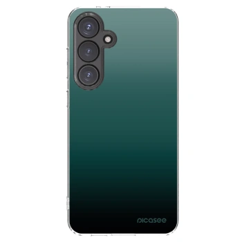 Picasee silikonski prozorni ovitek za Samsung Galaxy S24 FE S721B - Verdant Fade