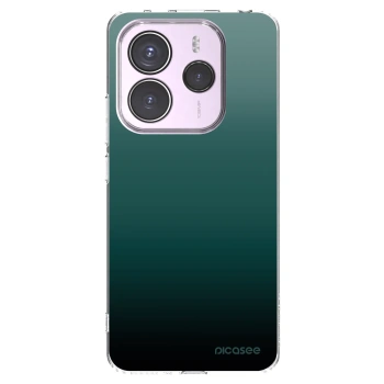 Picasee silikonski prozorni ovitek za Xiaomi Redmi Note 14 5G - Verdant Fade