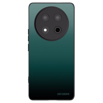 Picasee silikonski črni ovitek za Honor Magic7 Lite 5G - Verdant Fade