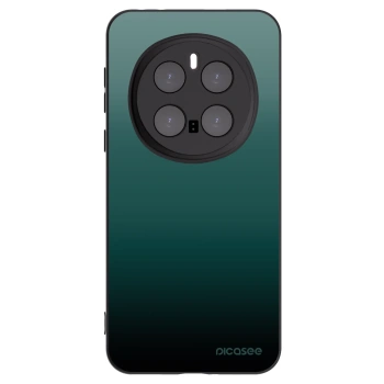 Picasee silikonski črni ovitek za Honor Magic7 Pro 5G - Verdant Fade
