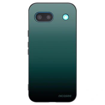 Picasee silikonski črni ovitek za Google Pixel 8 - Verdant Fade