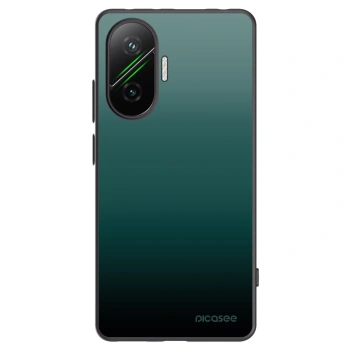 Picasee silikonski črni ovitek za Xiaomi Poco F7 Pro 5G - Verdant Fade