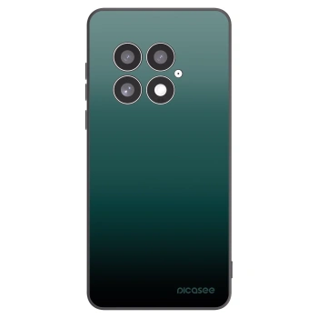 Picasee silikonski črni ovitek za OnePlus 13 5G - Verdant Fade