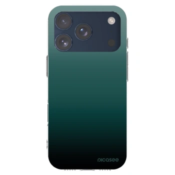 Picasee silikonski prozorni ovitek za Apple iPhone 17 Pro - Verdant Fade