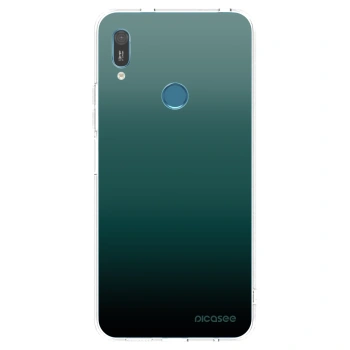 Picasee silikonski prozorni ovitek za Huawei Y6 2019 - Verdant Fade