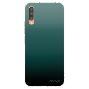 Picasee silikonski prozorni ovitek za Samsung Galaxy A70 A705F - Verdant Fade