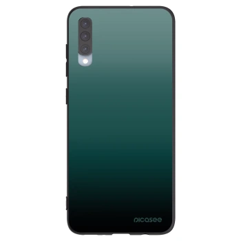 Picasee silikonski črni ovitek za Samsung Galaxy A70 A705F - Verdant Fade