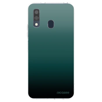 Picasee silikonski prozorni ovitek za Samsung Galaxy A40 A405F - Verdant Fade