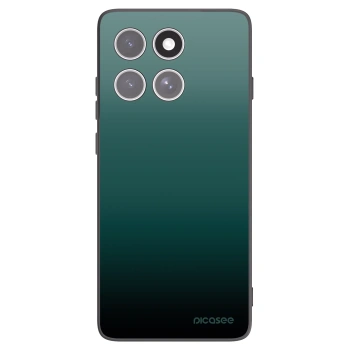 Picasee silikonski črni ovitek za Motorola Edge 60 Fusion - Verdant Fade