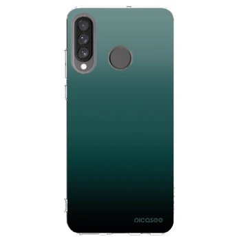 Picasee silikonski prozorni ovitek za Huawei P30 Lite - Verdant Fade