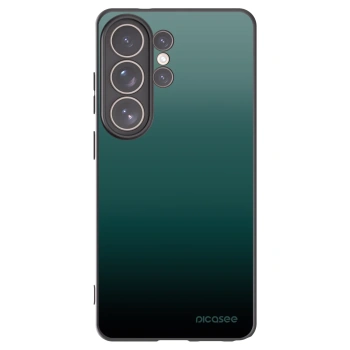 Picasee silikonski črni ovitek za Samsung Galaxy S26 Ultra - Verdant Fade