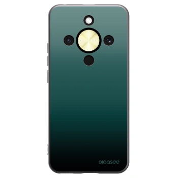 Picasee silikonski črni ovitek za Honor Magic8 Lite 5G - Verdant Fade