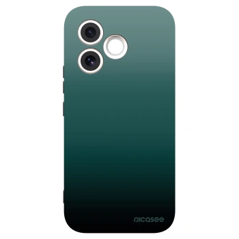 Picasee silikonski črni ovitek za Honor 600 Lite - Verdant Fade