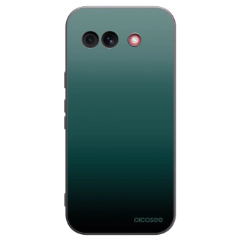 Picasee silikonski črni ovitek za Google Pixel 10a - Verdant Fade