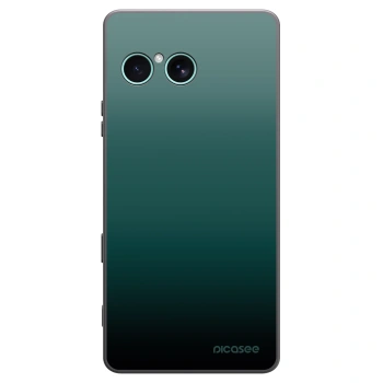 Picasee silikonski črni ovitek za Sony Xperia 10 VII - Verdant Fade