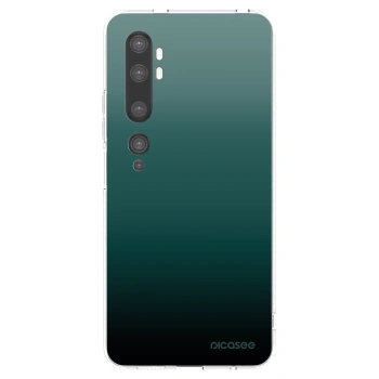 Picasee silikonski prozorni ovitek za Xiaomi Mi Note 10 (Pro) - Verdant Fade