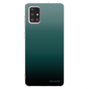 Picasee silikonski prozorni ovitek za Samsung Galaxy A71 A715F - Verdant Fade
