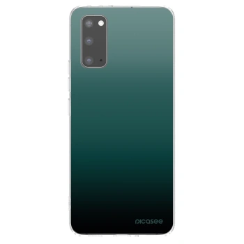 Picasee silikonski prozorni ovitek za Samsung Galaxy S20 G980F - Verdant Fade