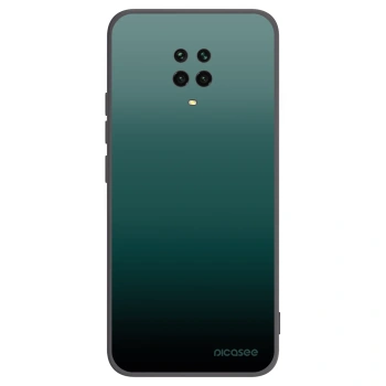 Picasee silikonski črni ovitek za Xiaomi Redmi Note 9S - Verdant Fade
