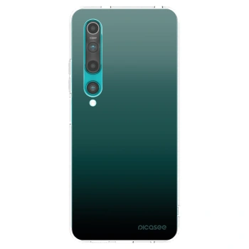Picasee silikonski prozorni ovitek za Xiaomi Mi 10 - Verdant Fade