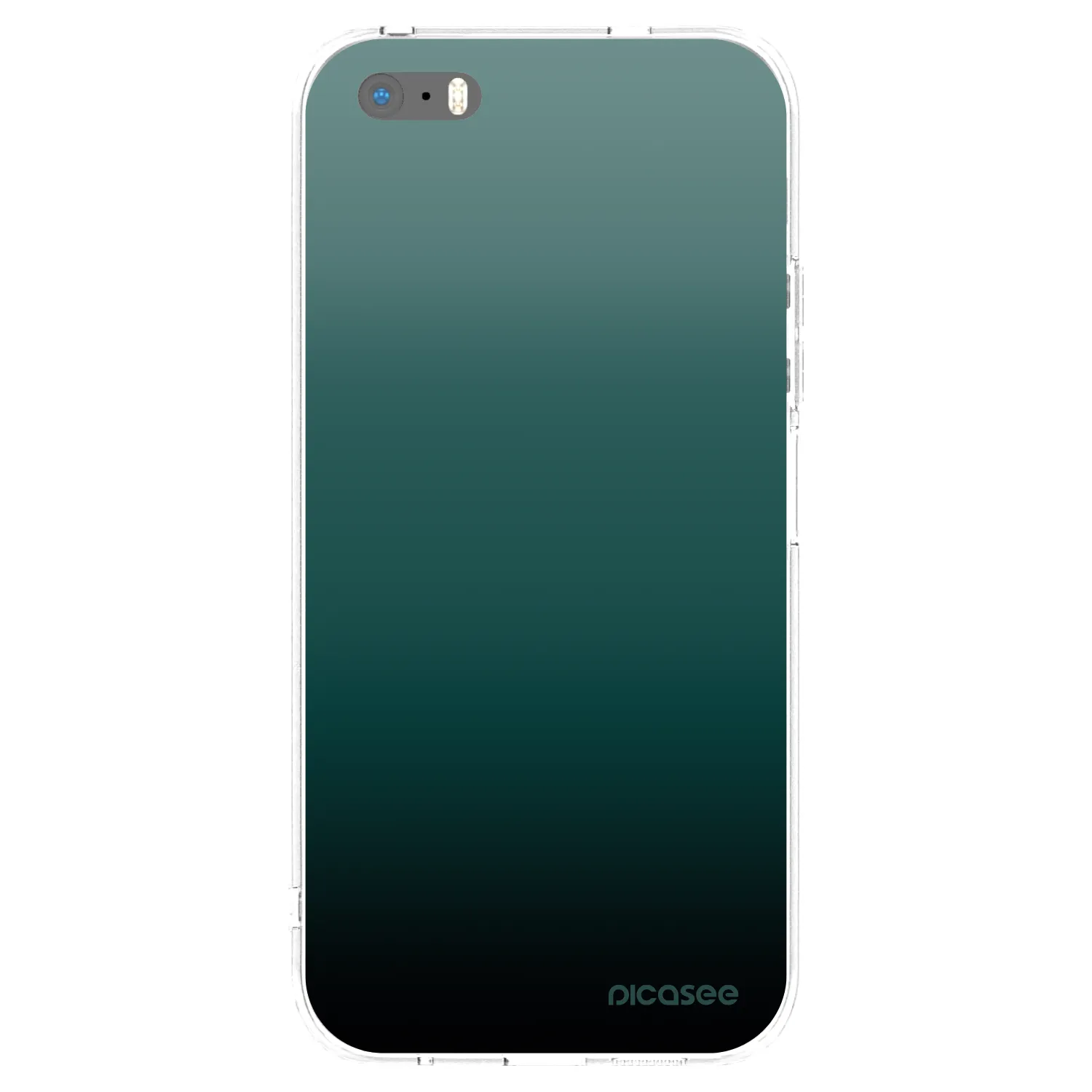 Picasee silikonski prozorni ovitek za Apple iPhone 6 Plus/6S Plus - Verdant Fade