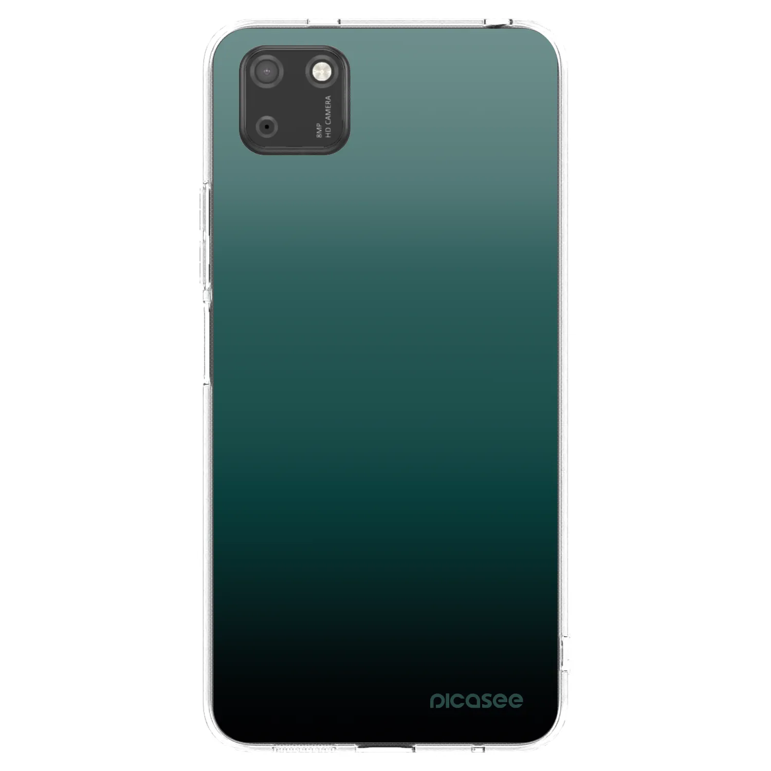 Picasee silikonski prozorni ovitek za Huawei Y5P - Verdant Fade