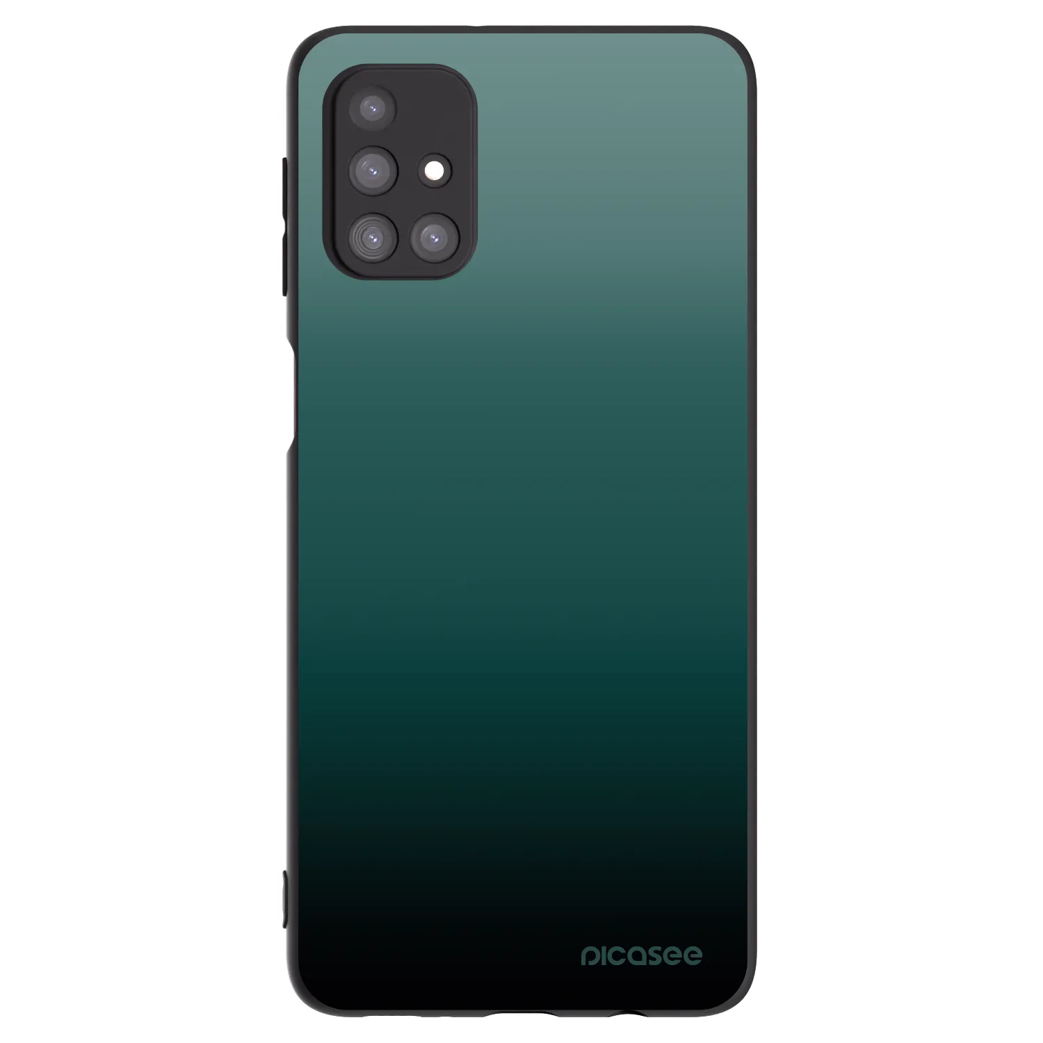 Picasee silikonski črni ovitek za Samsung Galaxy M31s - Verdant Fade