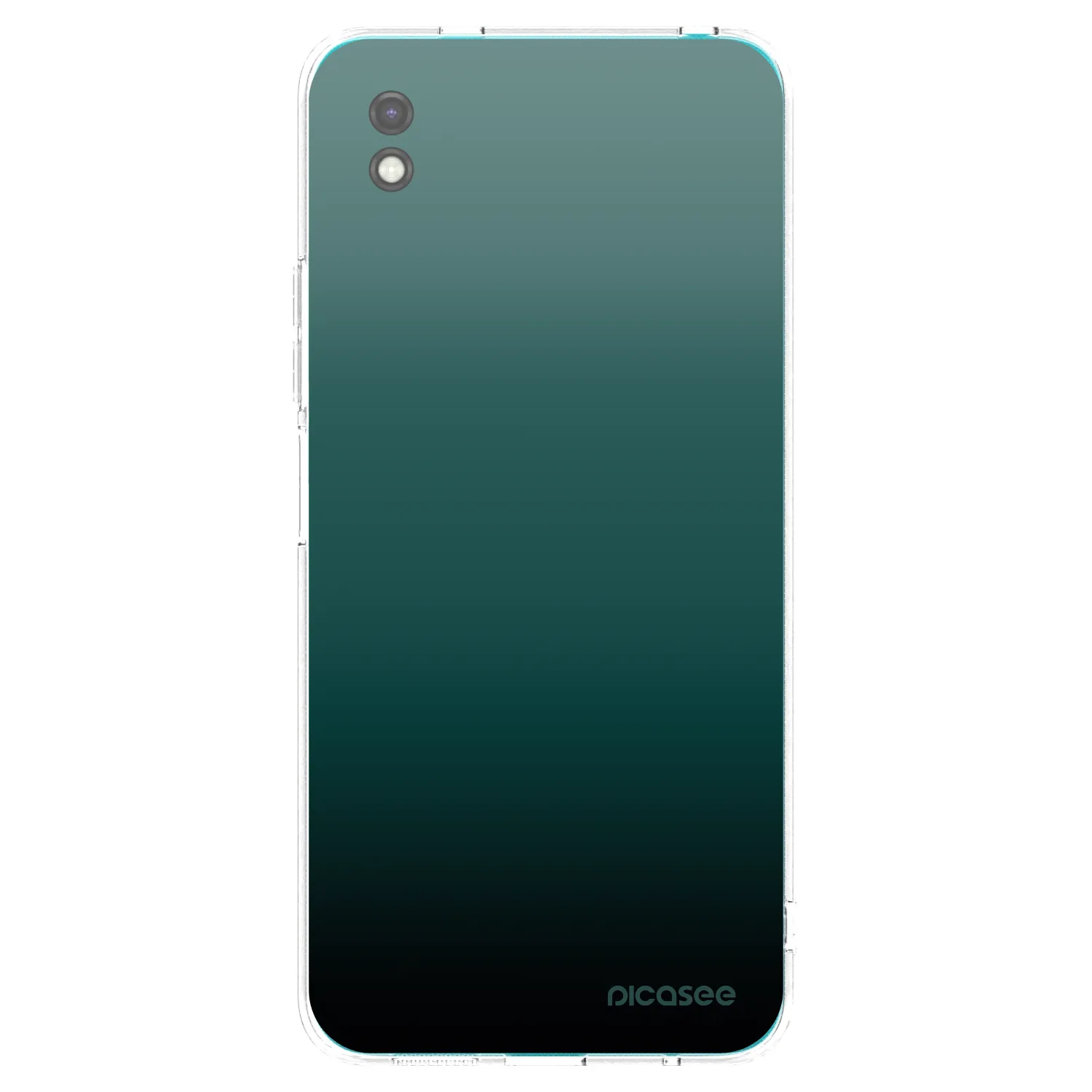 Picasee silikonski črni ovitek za Xiaomi Redmi 9A - Verdant Fade