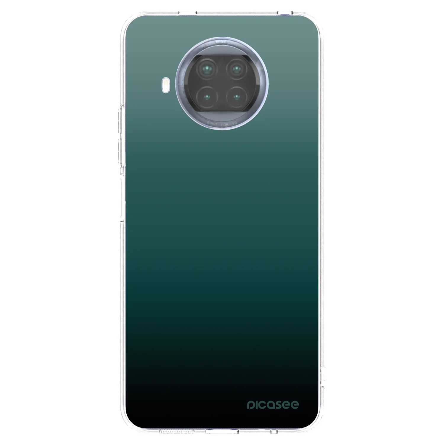 Picasee silikonski prozorni ovitek za Xiaomi Mi 10T Lite - Verdant Fade