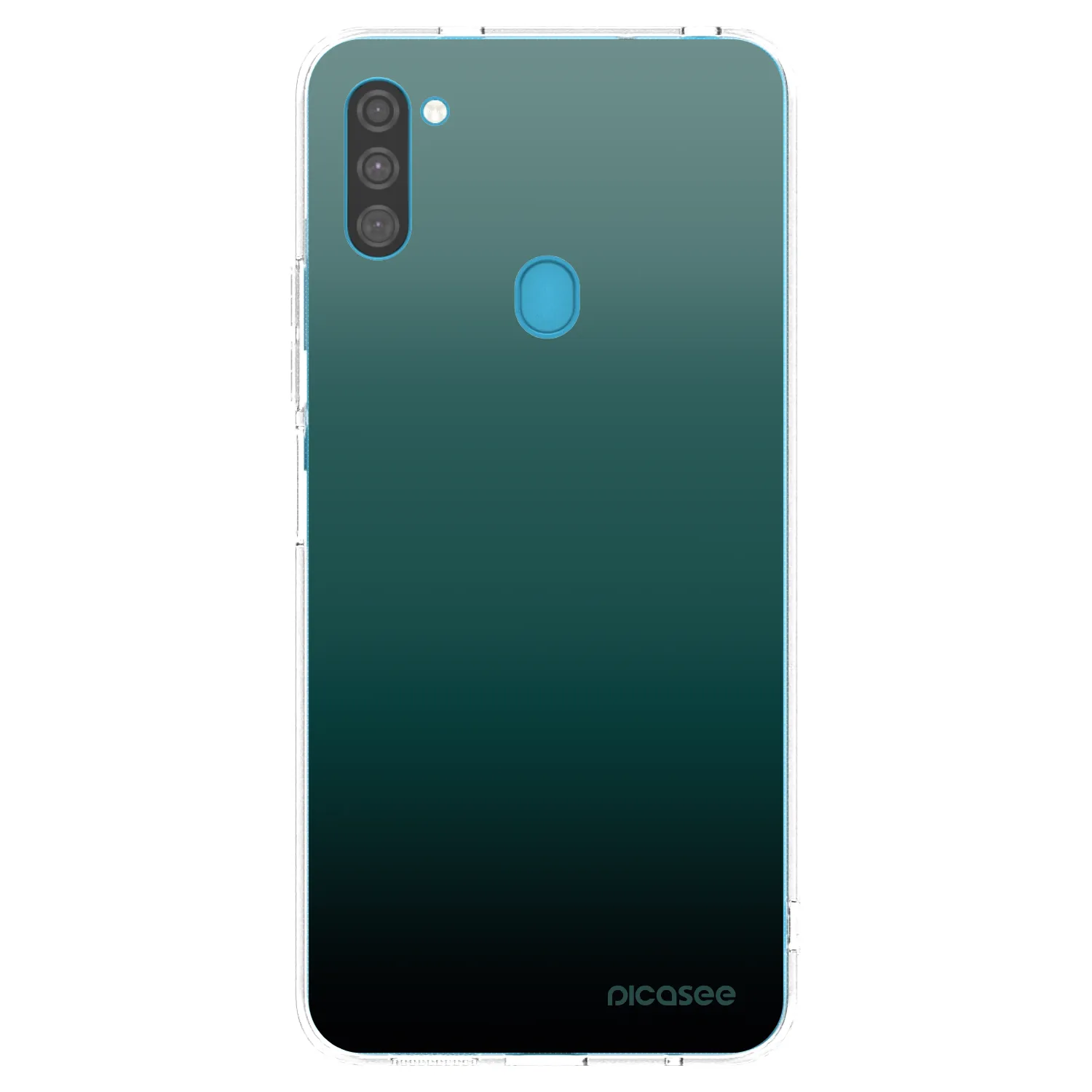 Picasee silikonski prozorni ovitek za Samsung Galaxy M11 - Verdant Fade