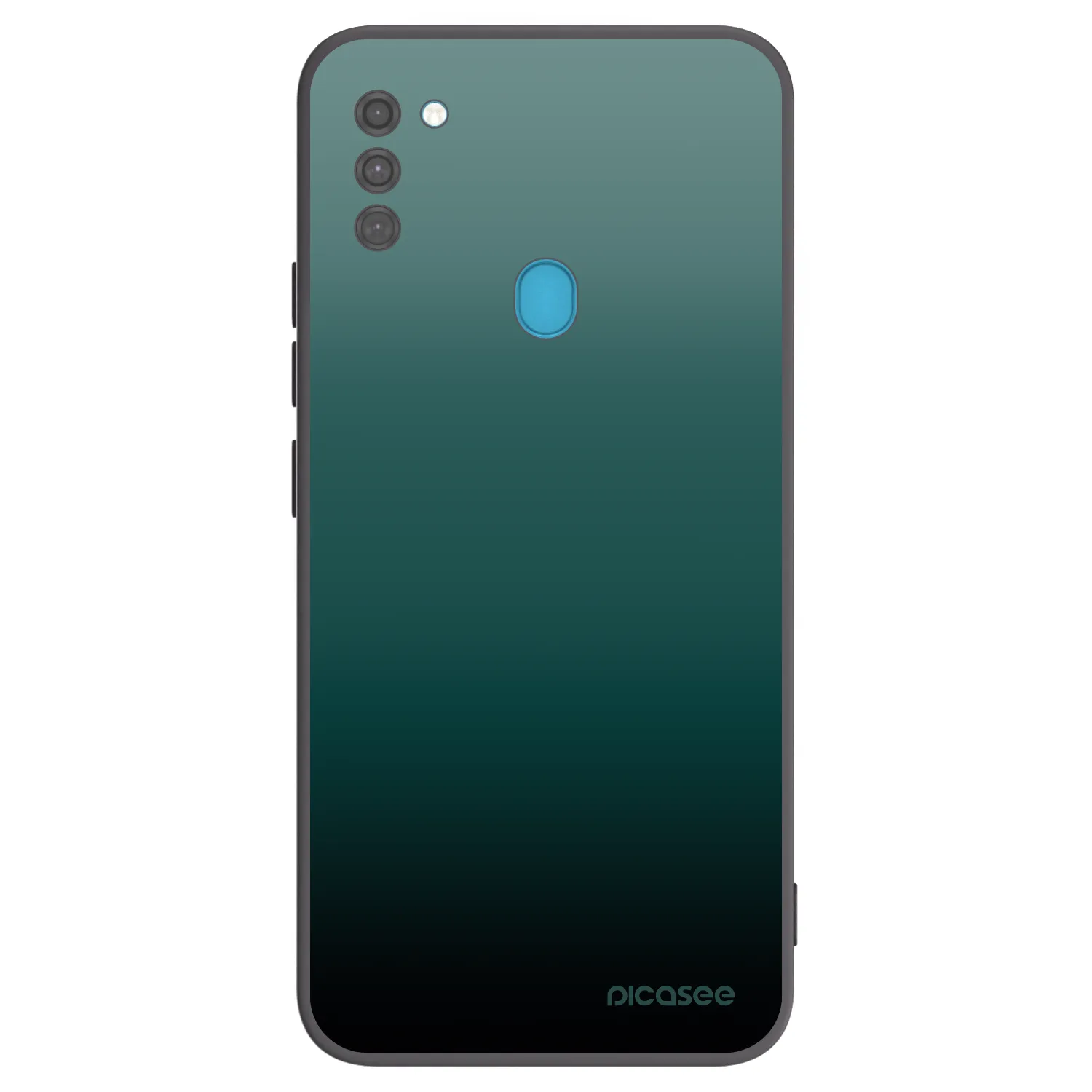 Picasee silikonski črni ovitek za Samsung Galaxy M11 - Verdant Fade