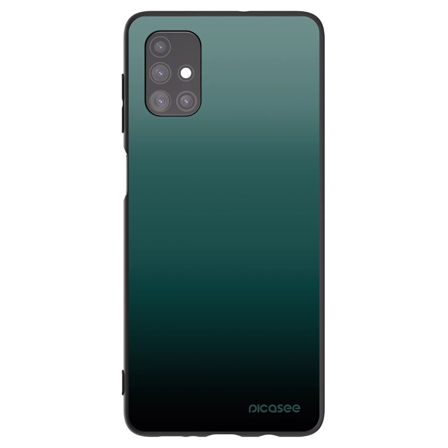 Picasee silikonski črni ovitek za Samsung Galaxy M51 M515F - Verdant Fade