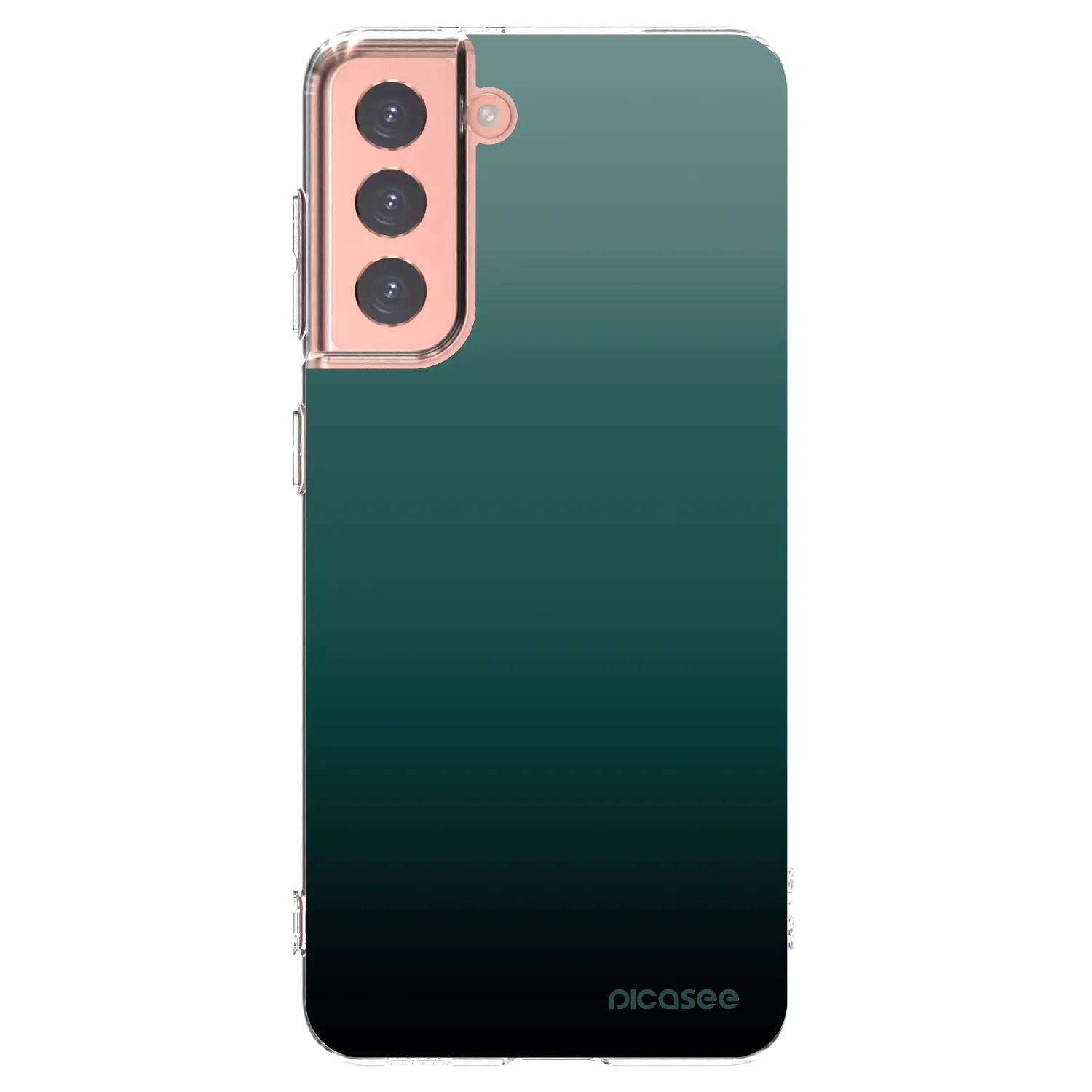 Picasee silikonski prozorni ovitek za Samsung Galaxy S21 5G G991B - Verdant Fade