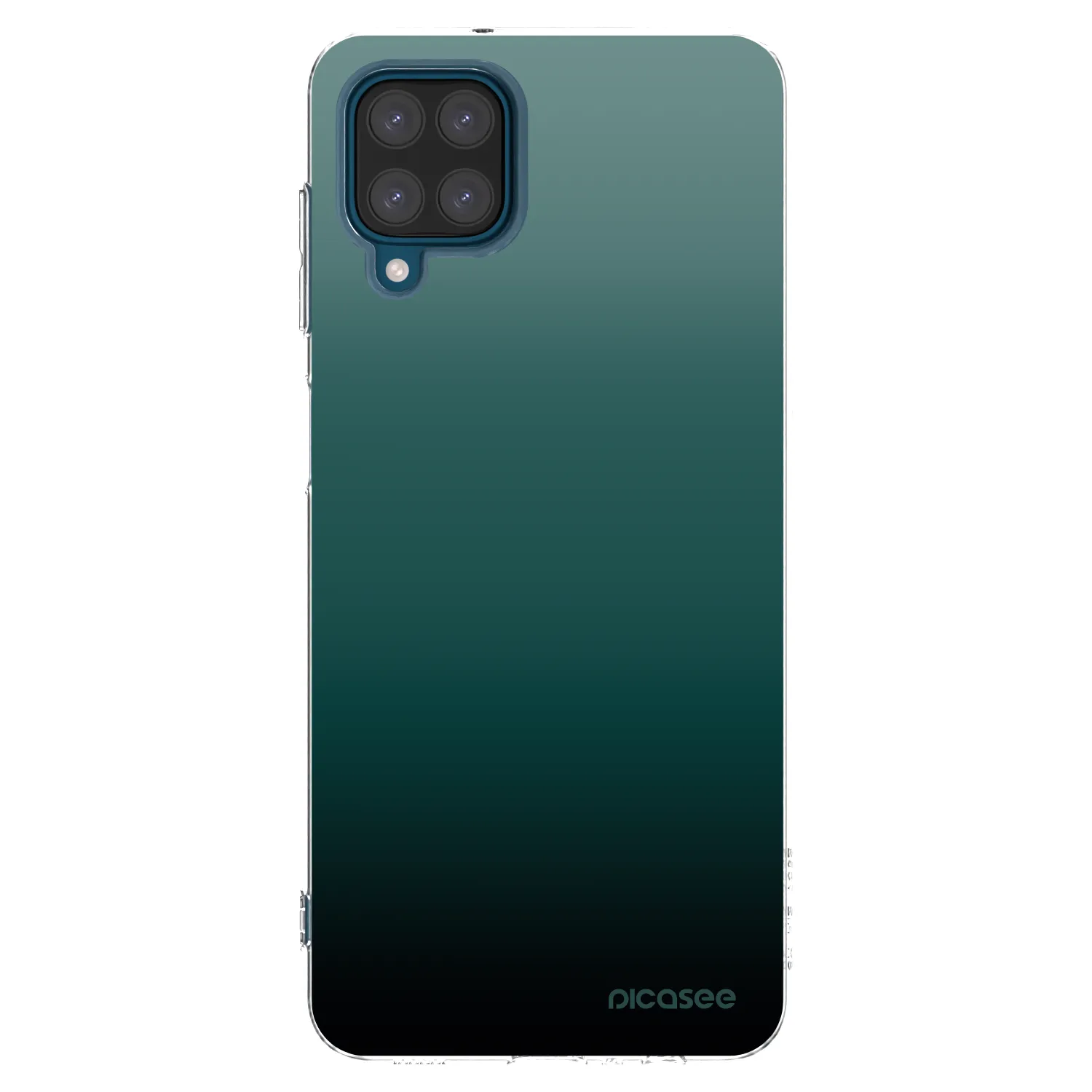 Picasee silikonski prozorni ovitek za Samsung Galaxy A12 A125F - Verdant Fade