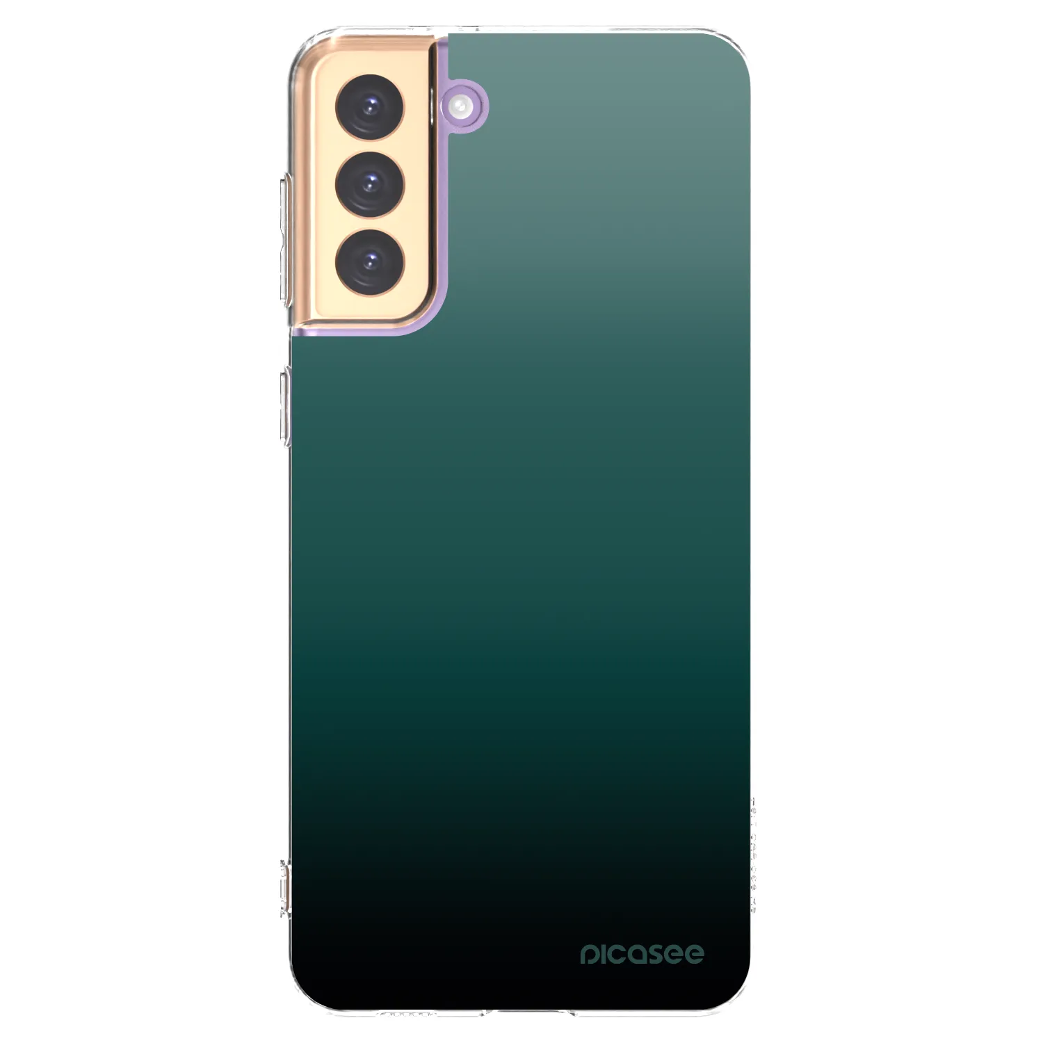 Picasee silikonski prozorni ovitek za Samsung Galaxy S21+ 5G G996F - Verdant Fade