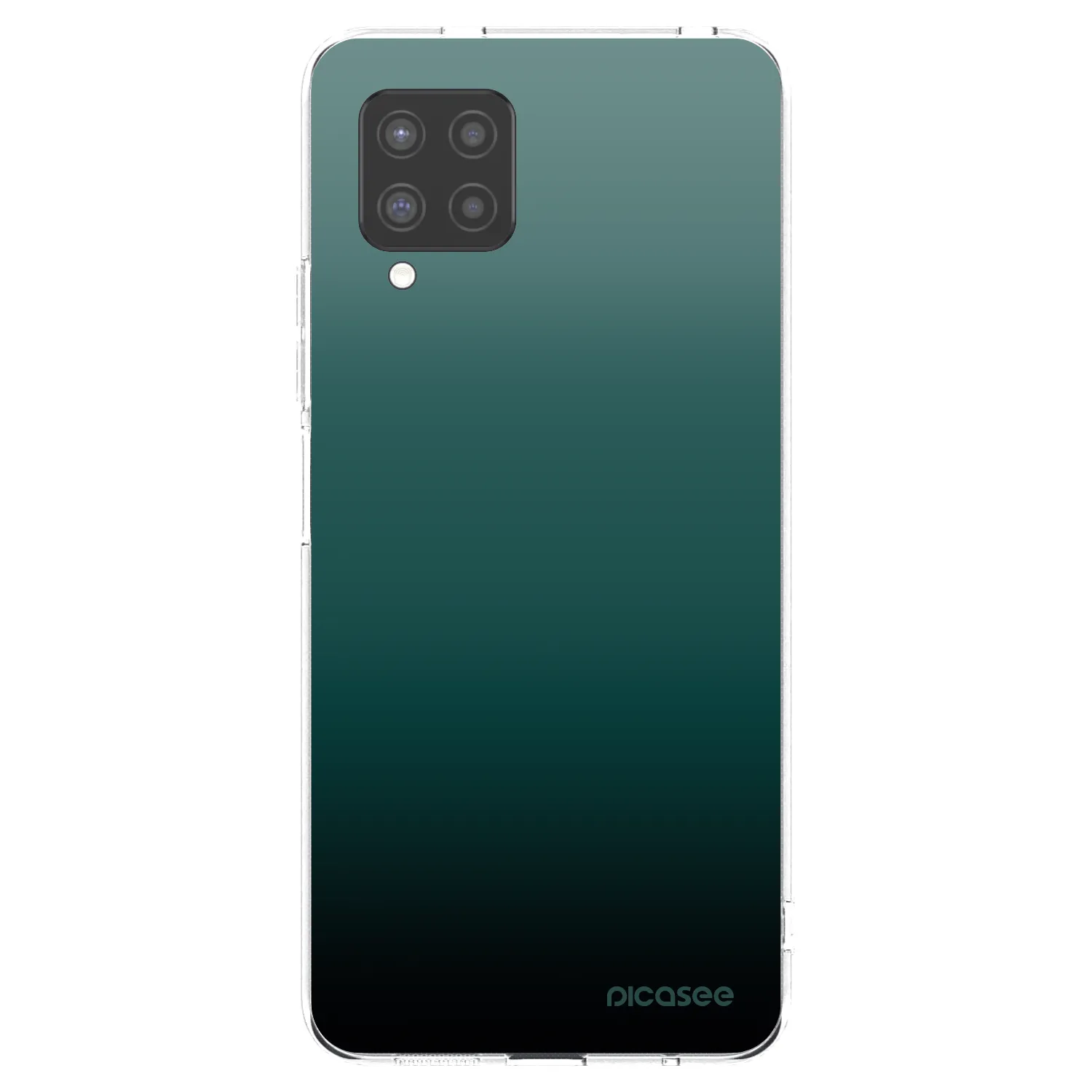 Picasee silikonski prozorni ovitek za Samsung Galaxy A42 A426B - Verdant Fade