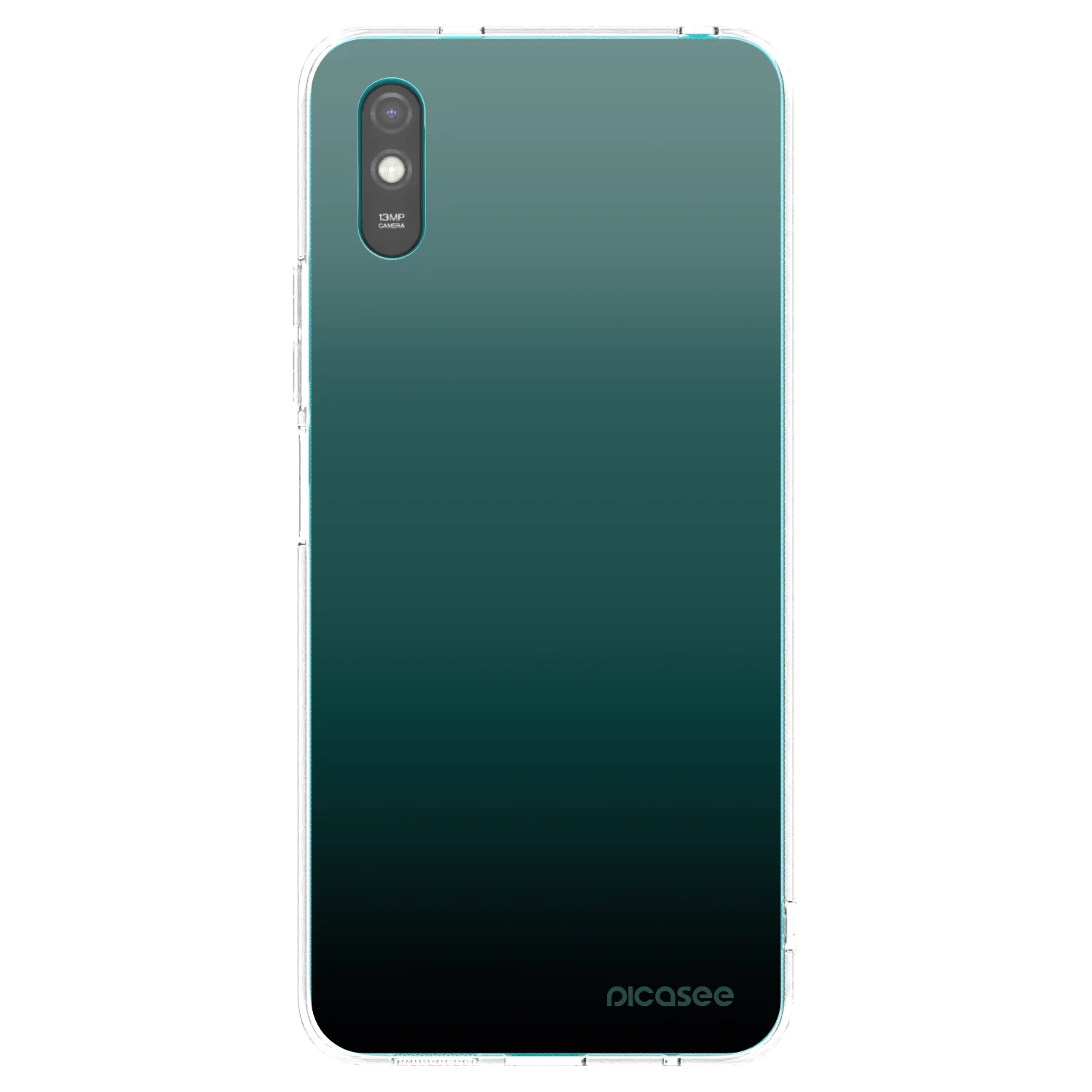 Picasee silikonski prozorni ovitek za Xiaomi Redmi 9AT - Verdant Fade