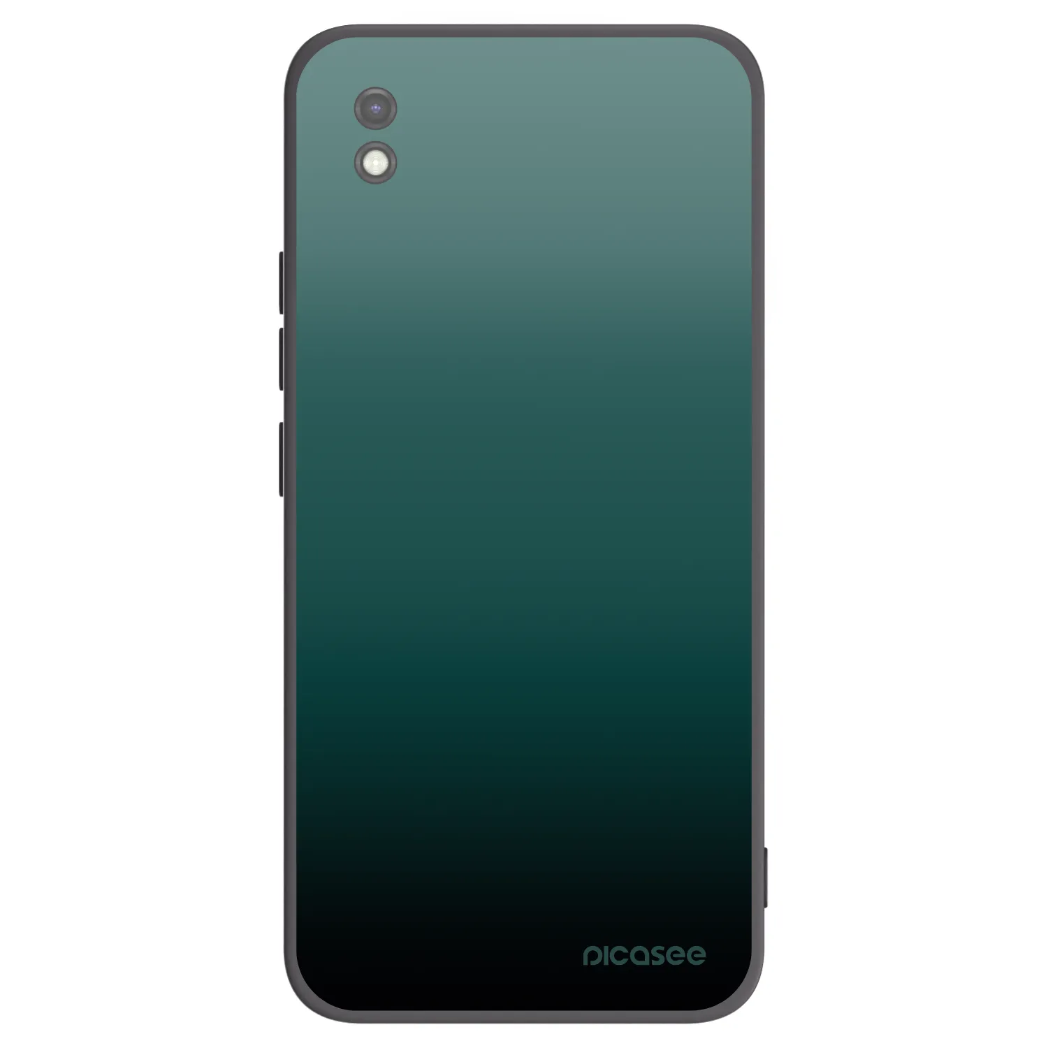 Picasee silikonski črni ovitek za Xiaomi Redmi 9AT - Verdant Fade