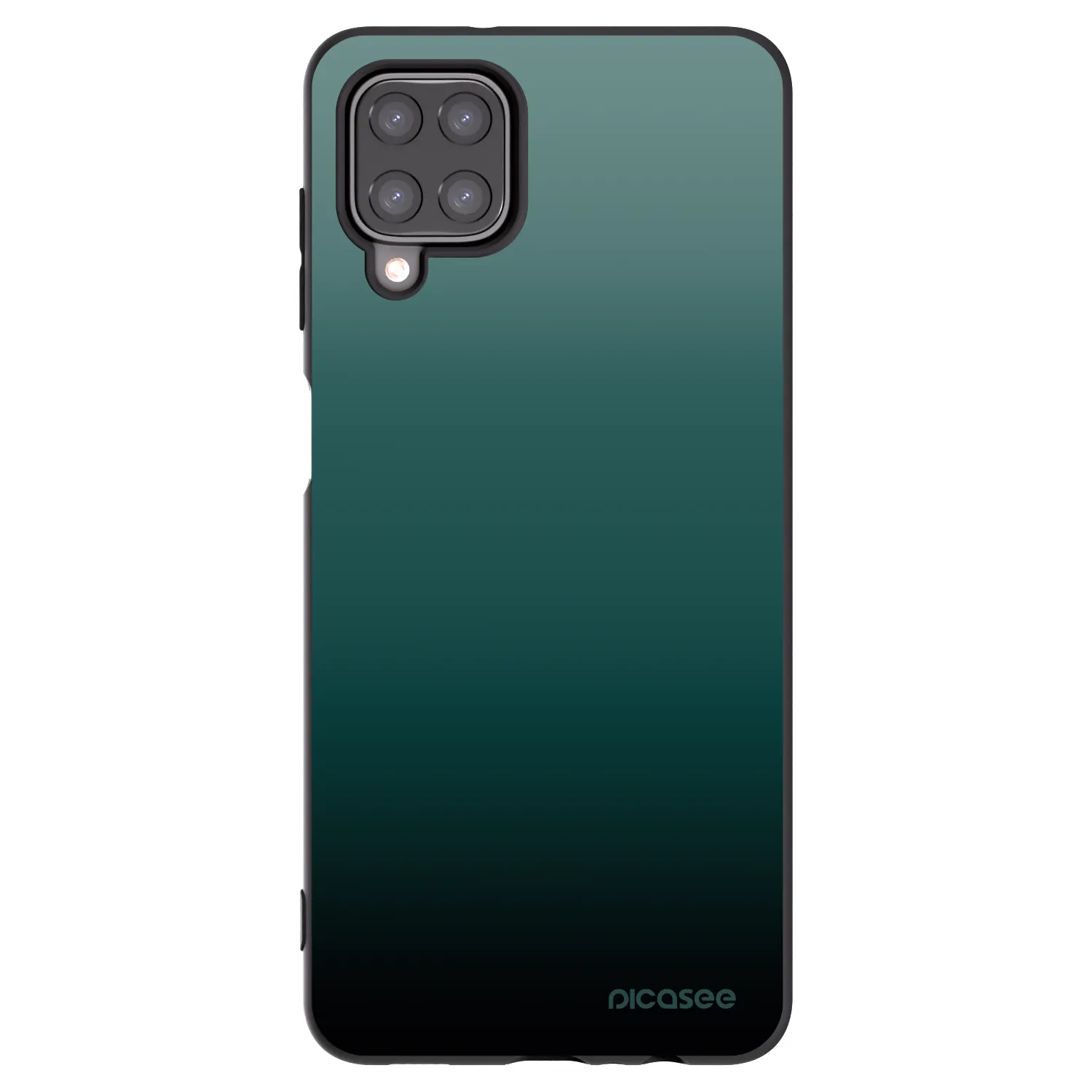 Picasee silikonski črni ovitek za Samsung Galaxy M12 M127F - Verdant Fade