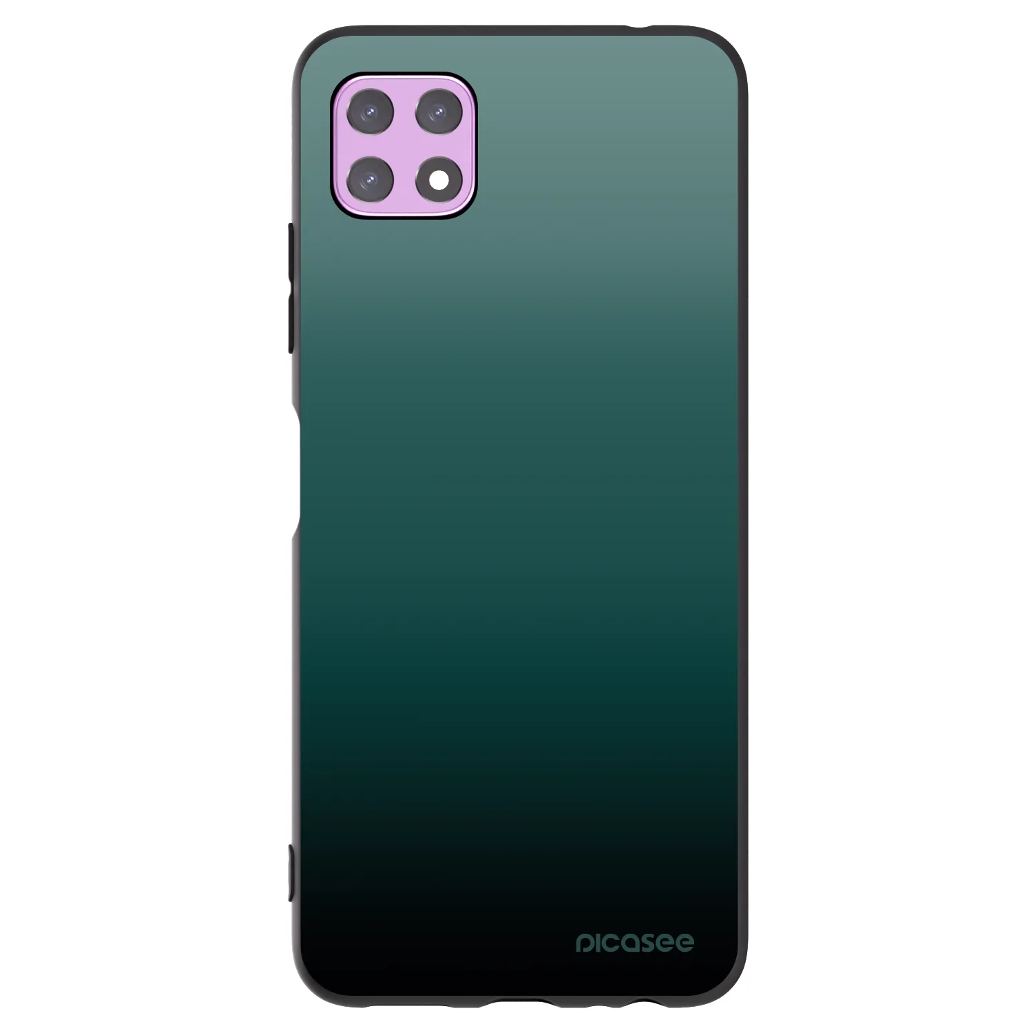 Picasee silikonski črni ovitek za Samsung Galaxy A22 A226B 5G - Verdant Fade