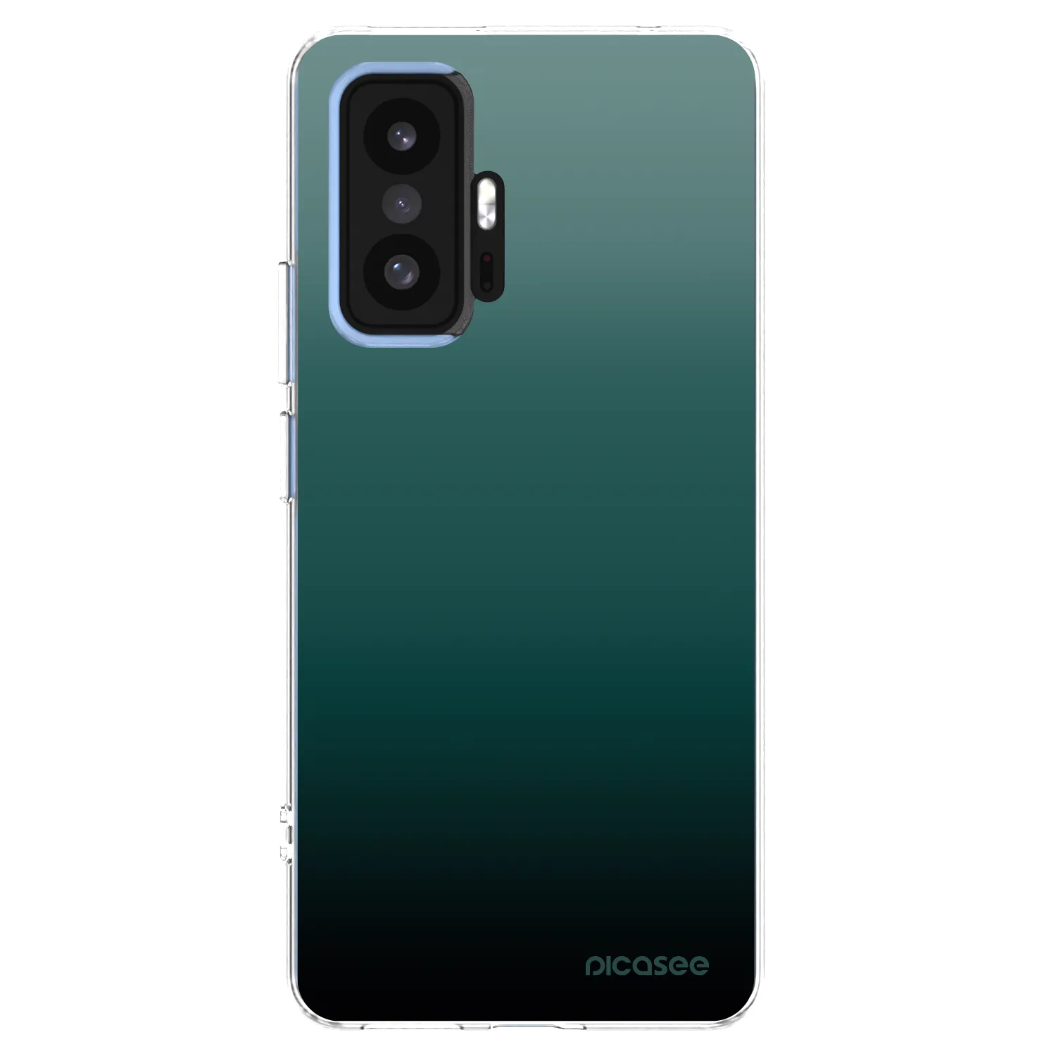 Picasee silikonski prozorni ovitek za Xiaomi 11T Pro - Verdant Fade